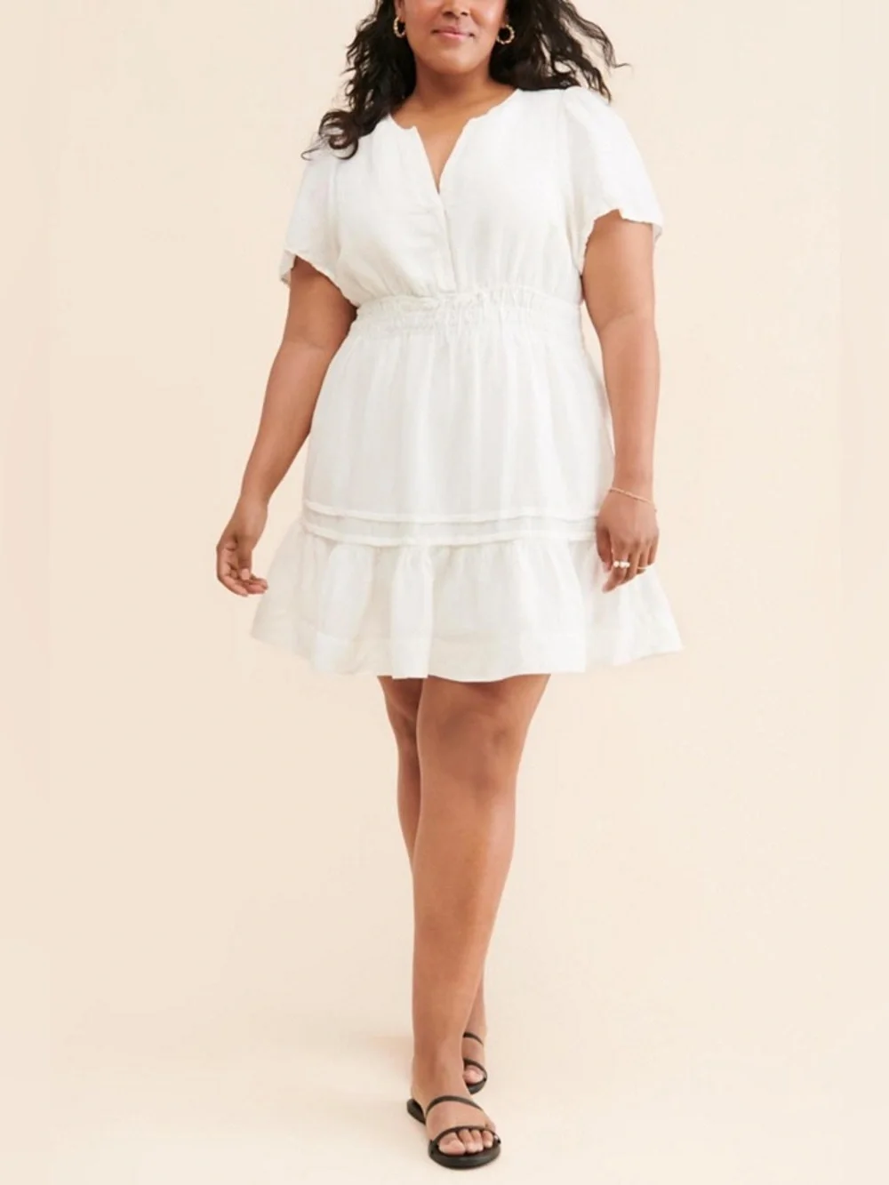 Anthropologie | Dresses | Anthropologie The Somerset Linen Mini Dress |  Poshmark
